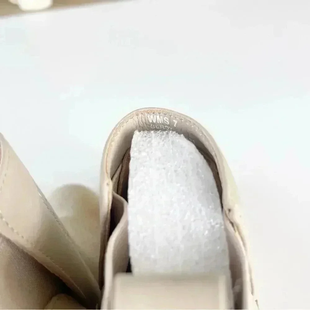 DV by Dolce Vita Vegan Leather Gerdy Ankle Wedge Bootie Size 7 NWOB